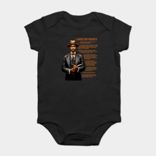 Langston Hughes Facts Baby Bodysuit